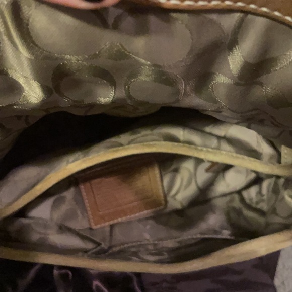 Coach Suede Hobo Bag - Picture 11 of 12